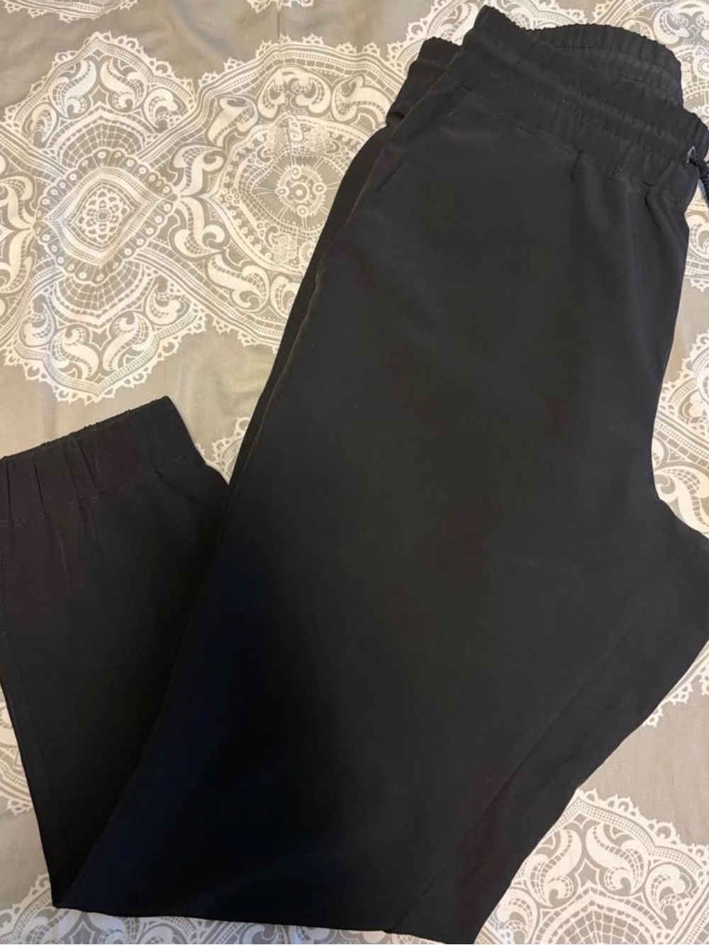 Ladies’ Black Jogger Pants - Comfortable Everyday Bottoms